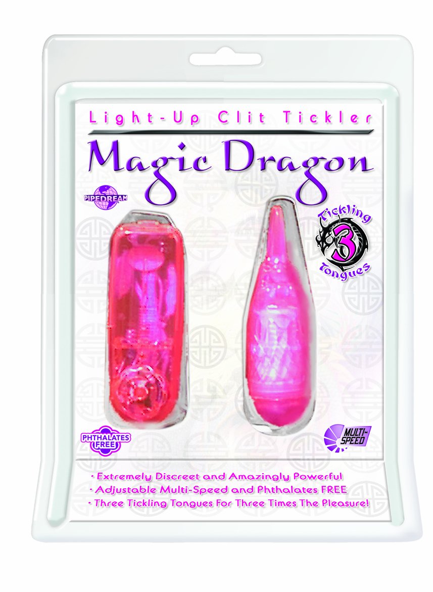 Pipedream Magic Dragon Clit Tickler, Pink