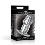 Master Series Dicked Clear Hollow Plug M