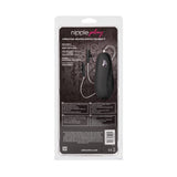 California Exotic Novelties Nipple Play Vibrating Heated Nipple Teasers, Black