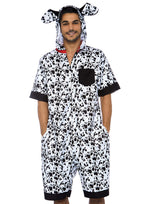 Leg Avenue Dalmatian Dog, Features Fur Pr Blk/White Color