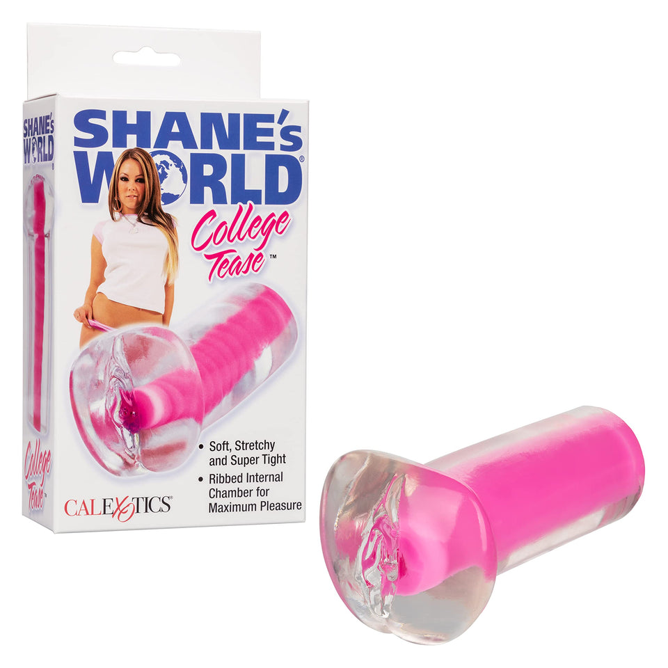 CalExotics Novelties Shanes World Stroker College Tease, Pink