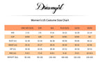 Dg Two-Piece Set W/ Top&Skirt Costume Os