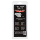 CalExotics Optimum Series Stroker Pussy Pump Sleeve - Male Silicone Masturbation Sleeve - 6.25 Inch Adult Masturbator Sex Toy -