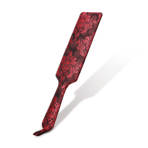 alisikee Red Spanking Paddle for Adult Sex Toys, Jacquard Bondage Sexual Paddles BDSM Set