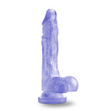 8.5'' Realistic Translucent Long Dildo - Cock And Balls Dong - Suction Cup Harness Compatible - Sex Toy For Women - Sex Toy For