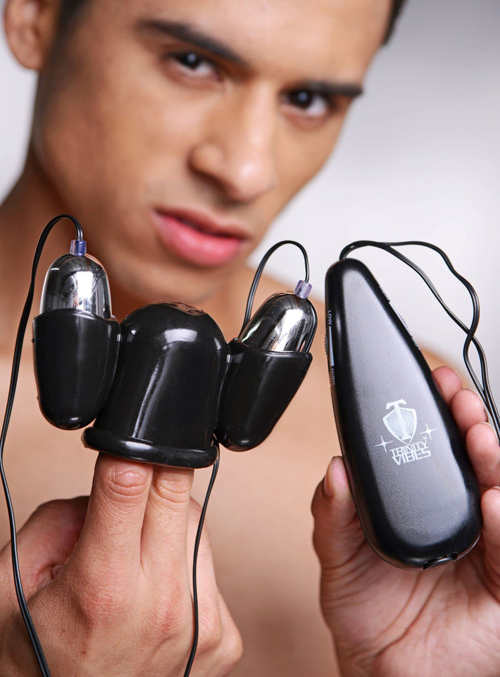 Trinity Vibes Penis Head Bullet Teaser Multi Speed Vibrator Sex Toy For Men And Couples