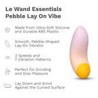 Le Wand Pebble Lay On Vibrator GWP