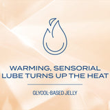 K-Y Warming Jelly Lube, Sensorial Personal Lubricant, Glycol Based Formula, Safe To Use With Latex Condoms, For Men, Women And Couples, 5 Fl Oz (Pack Of 1)