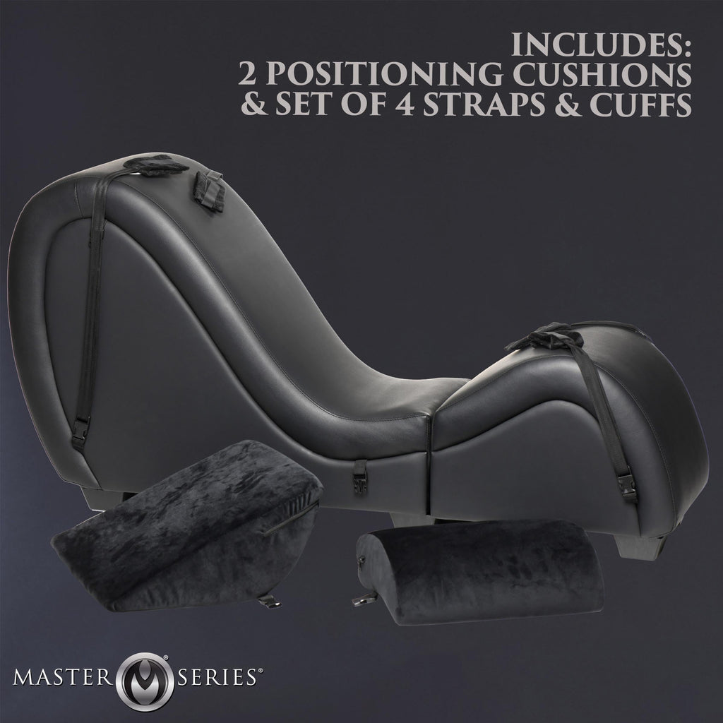 Kinky Couch Detachable Sex Chaise Lounge - Black [Drop Ship Only]