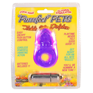 Hott Products Purrrfects Pet Dolphin Purple