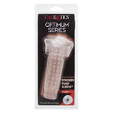CalExotics Optimum Series Stroker Pussy Pump Sleeve - Male Silicone Masturbation Sleeve - 6.25 Inch Adult Masturbator Sex Toy -