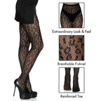 Leopard Net Tights.