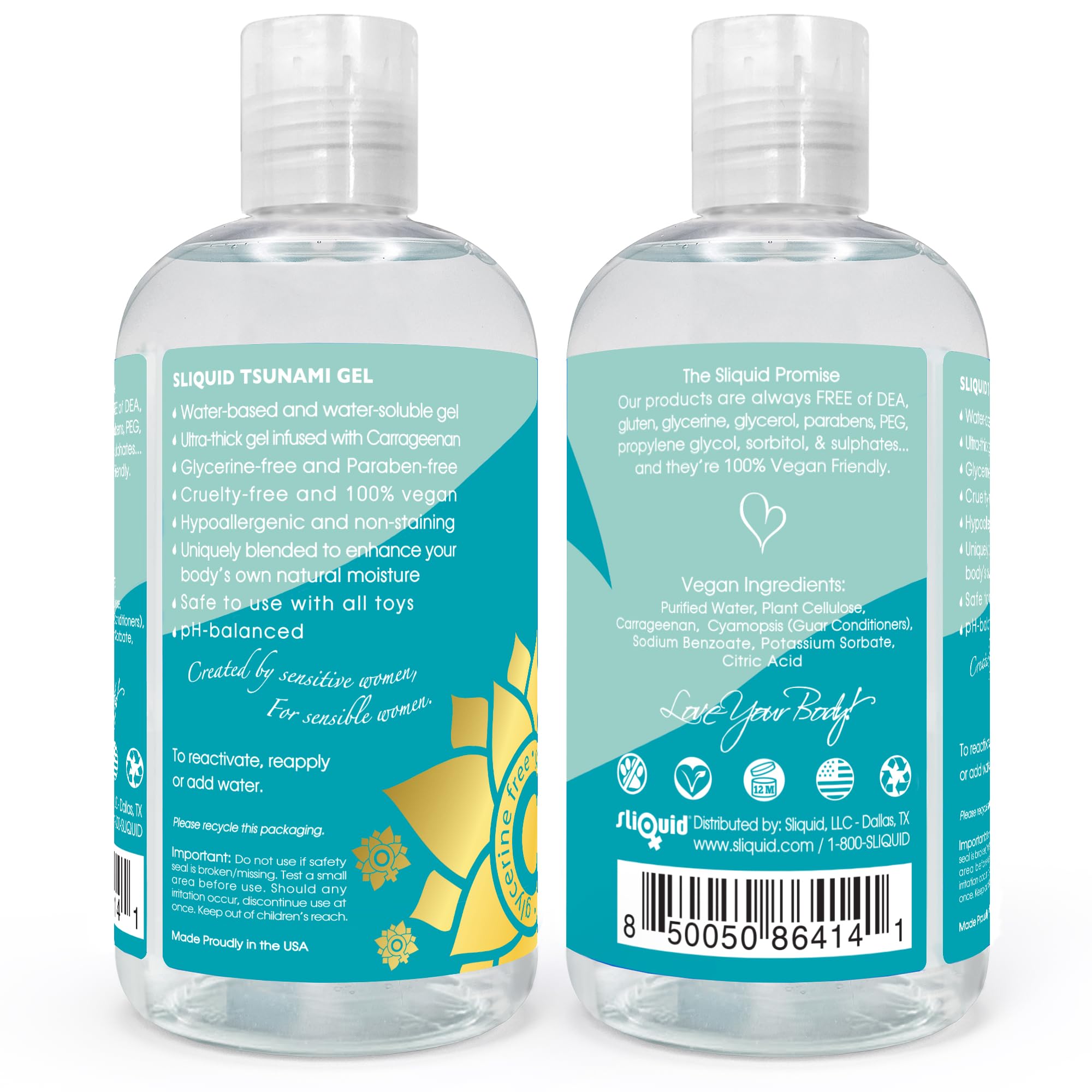 Sliquid Naturals Tsunami 8.5 Oz Ultra Thick Gel