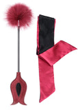 Sex Feather Tickler for Adult Sex Play Spanking Ticklers Adults Bedroom Feather Whips Blindfold BDSM Kit Fetish Toys Set