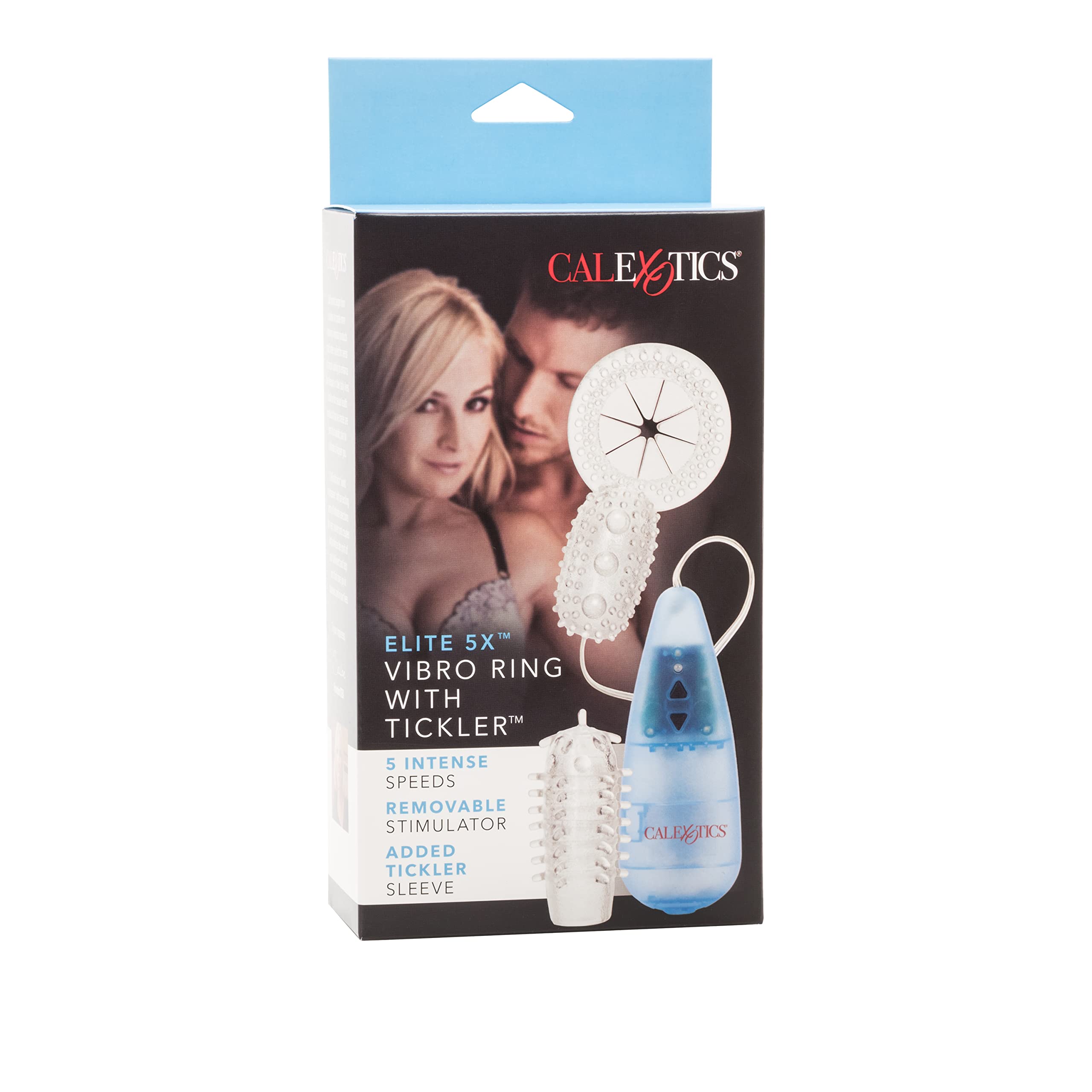 California Exotics Elite 5X Multi-Function Vibro-Ring Tickler