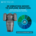 Me You Us Dual Power Vibr Masturb Sleeve