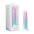 Blush Avant D17 Lucky 8 Silicone Dildo - Ultrasilk Smooth Cock, Purio Platinum-Cured - Suction Cup, Strap-On Compatible - Hand-S
