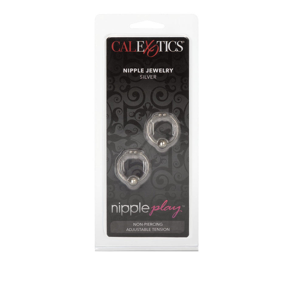 Nipple Play Nipple Ring-Silver