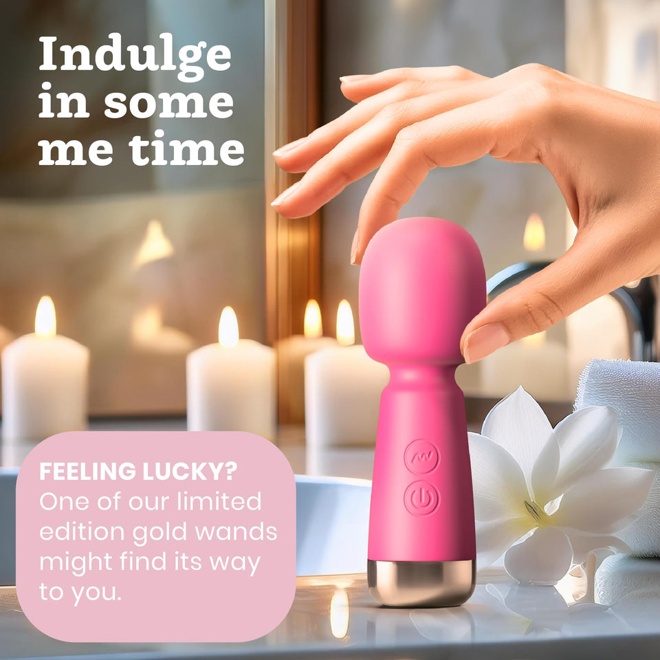Oliver James Vibrator for Women - Mini Vibrator Wand Adult Sex Toys and Adult Toys for Women | 5 Patterns and 5 Speeds Women Sex