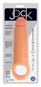 Jock 2In Enhancer W/Ball Strap Vanilla