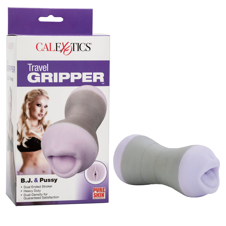 CalExotics Novelties Travel Gripper B.j. & Pussy, Purple