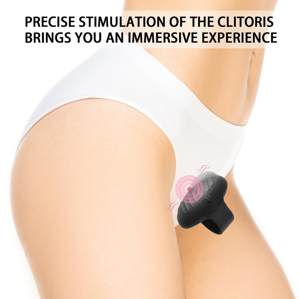 Sex Toys Finger Vibrator Mini Clitoral Stimulation Facial Eye Skin Care Tools 10 Vibration Modes Rechargeable Portable Silicone
