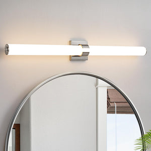 Aijiasi Bathroom Vanity Light Fixtures - 39 Inch Brushed Nickel Bathroom Lights Over Mirror, 3000K Dimmable Led Vanity Light Bar