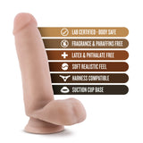 Blush Thick 7 Inch Realistic Suction Cup Dildo