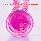 7 inch Realistic Cute Dildo, TPE Soft Beginner Small Anal Toy, Soft Realistic Sex Toy Thin Penis with Strong Suction Cup for Wom