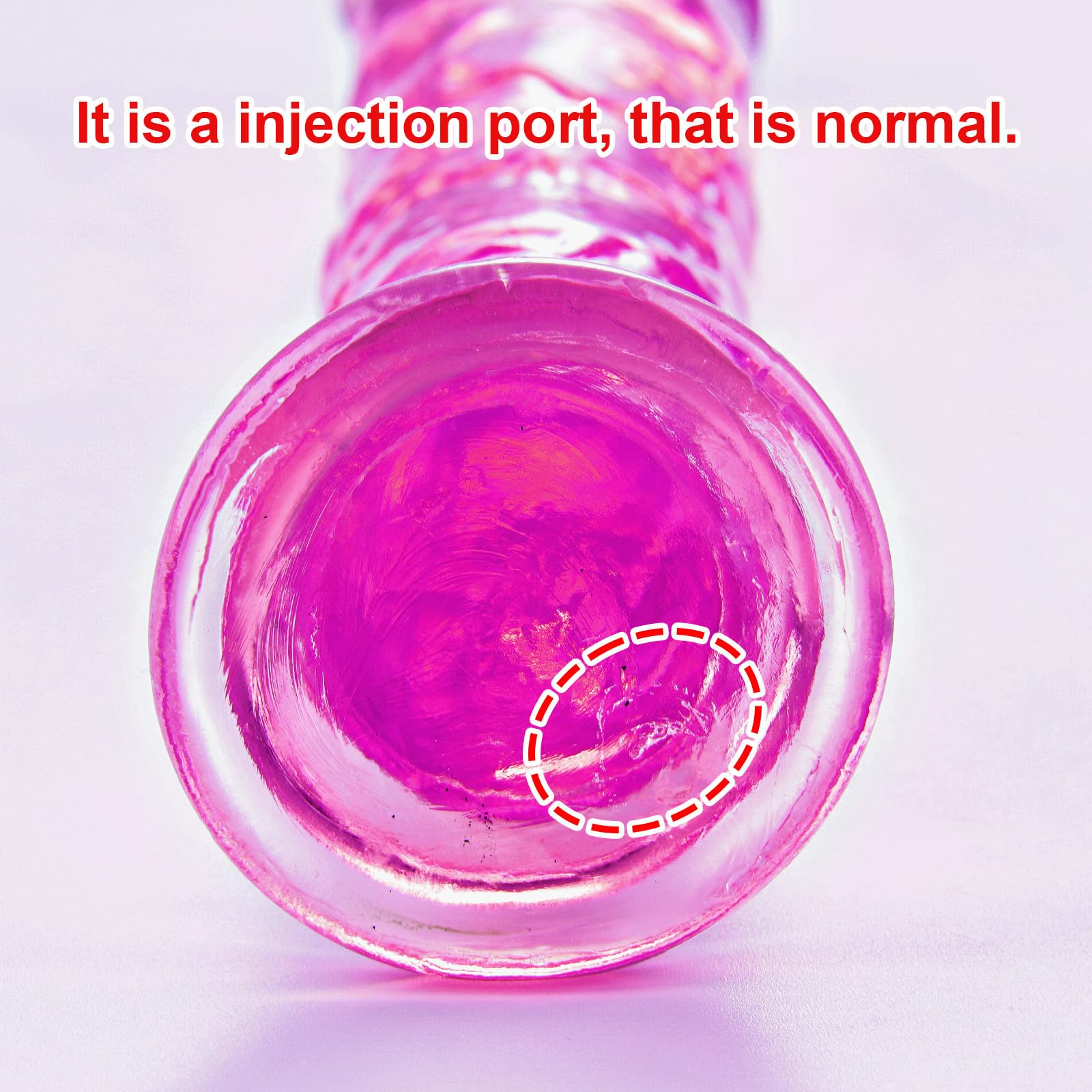 7 inch Realistic Cute Dildo, TPE Soft Beginner Small Anal Toy, Soft Realistic Sex Toy Thin Penis with Strong Suction Cup for Wom