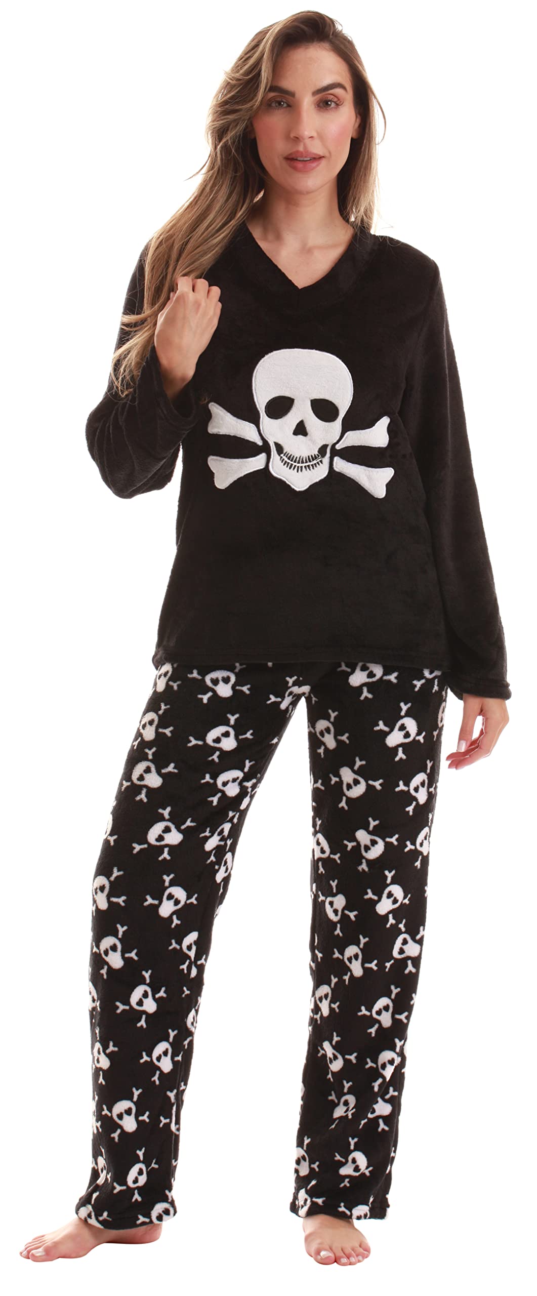 Just Love Plush Halloween Pajama Sets for Women 6742-10494-S