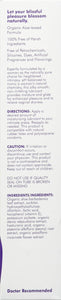 Blossom Organics  Allnatural Moisturizing Personal Lubricant  Nonirritating Waterbased Formula  100 Free Of Harsh Ingredi