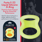 Forto F-22: D Ring Liquid Sil 53/55mm Gl