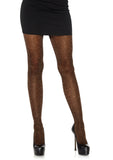 Leg Avenue Lurex shimmer tights Black/Copp Color