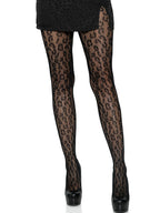 Leopard Net Tights.