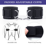 BDSM Bondage Sex Toys Restraints, Couples Sex Toy Handcuffs Adjustable Sex Cuffs Sex Restraints Straps Wrist-to-Thigh, Restraint