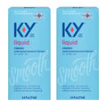 K-Y Liquid Water Based Personal Lubricant, 2.5 oz (Pack of 2)