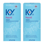 K-Y Liquid Water Based Personal Lubricant, 2.5 oz (Pack of 2)