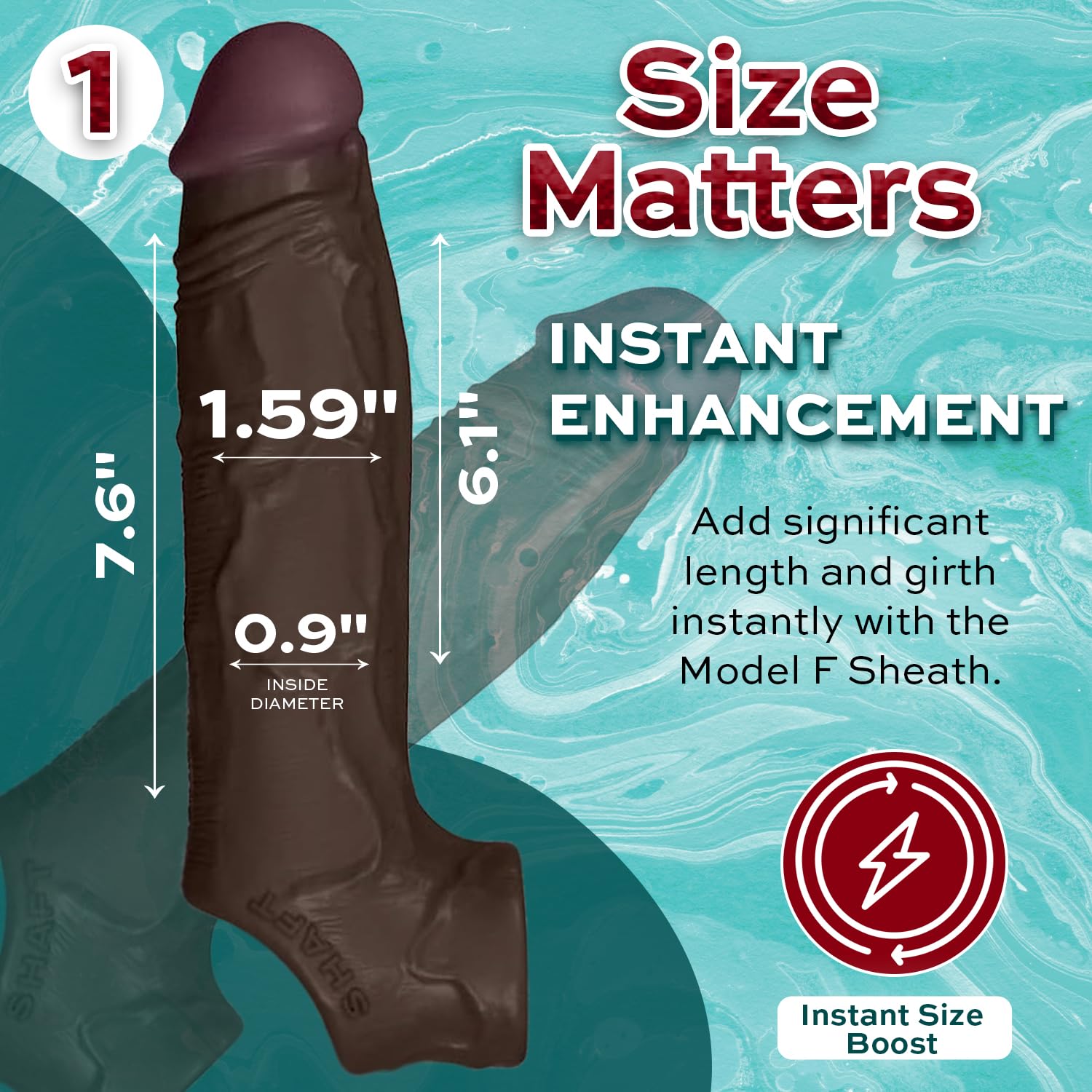 Shaft Model F Sheath Mahogany Size 1