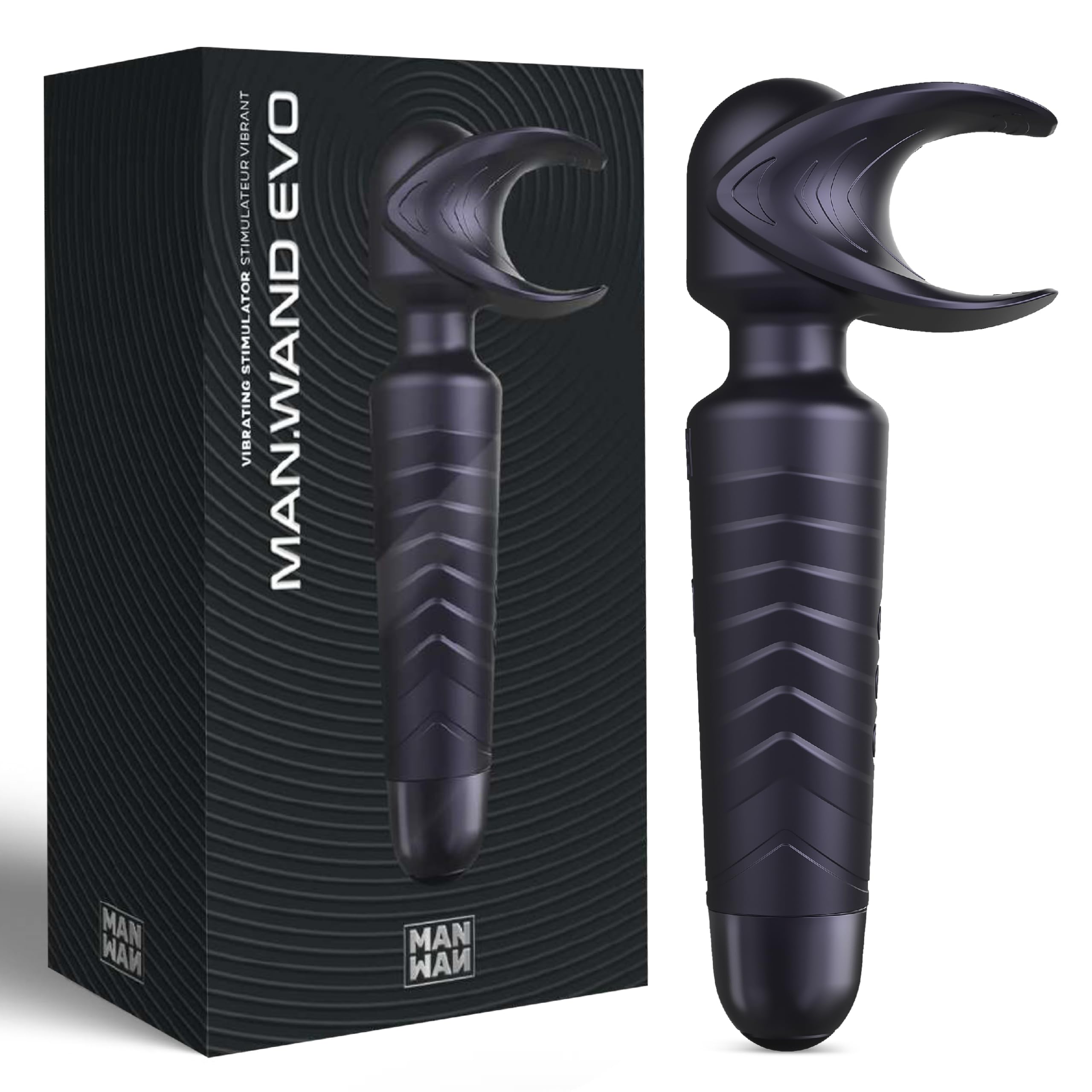 Man Wan Man.Wand Evo 2-In-1 Wand Plum