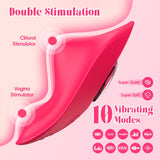 Remote Control Vibrator Couples Sex Toys, App Cellphone Wearable Couple Vibrator with Remote, Vibrating Panties with 10 Vibratio
