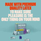 TROJAN Ultra Thin Condoms For Ultra Sensitivity, Lubricated Condoms for Men, Americas Number One Condom, 36 Count Value Pack
