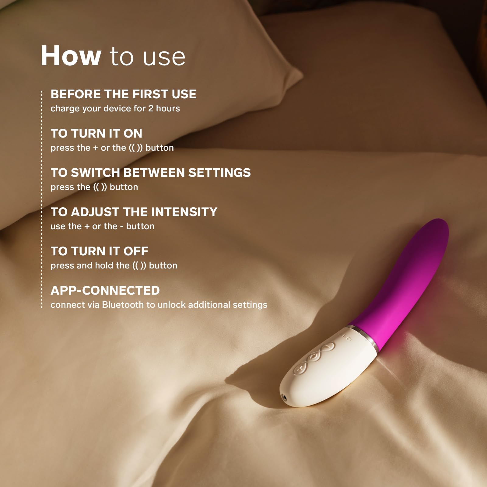 Lelo Liv 3 App G-Spot Vibrator Deep Rose