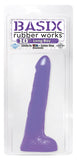 Basix Rubber Works 10-Inch Long Boy, Purple