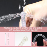 2 Pack Douche Washer for Cleaning Male masturbator Sex Dolls,Inflatable Dolls Sex Toy Enema Cleaner,G1/2 Thread Shower Port,Wate