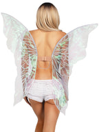 Iridescent Strapless Fairy Wings.