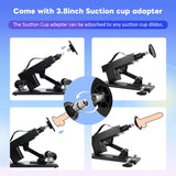 Sex Machine with Dildo and Suction Cup 3XLR Connector Attachments,Automatic Thrusting Machine for Women and Men,Love Machine Dev