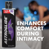 Astroglide Silicone Lube (8.5oz), X Premium Personal Lubricant for Vaginal and Anal Sex, Extra Long-Lasting Silky Lube, Waterpro