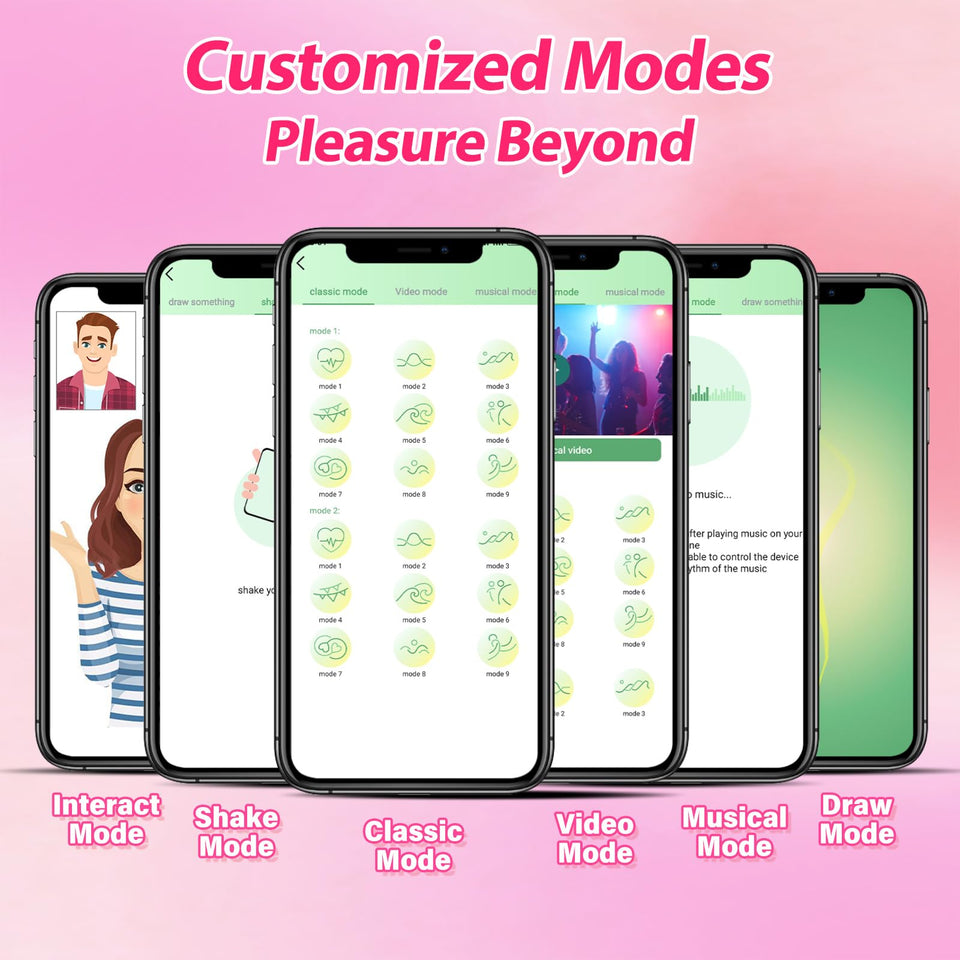Remote Control G-spot Vibrator for Women - Adult Sex Toys Vaginal Anal Dildo Massager with Global APP Control & 18 Intense Vibra