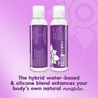 Sliquid Silk Intimate Lubricant, Travel Size - Silicone & Water-Based Lube Blend for Women/Men/Couples, Hypoallergenic Lube, Hyb